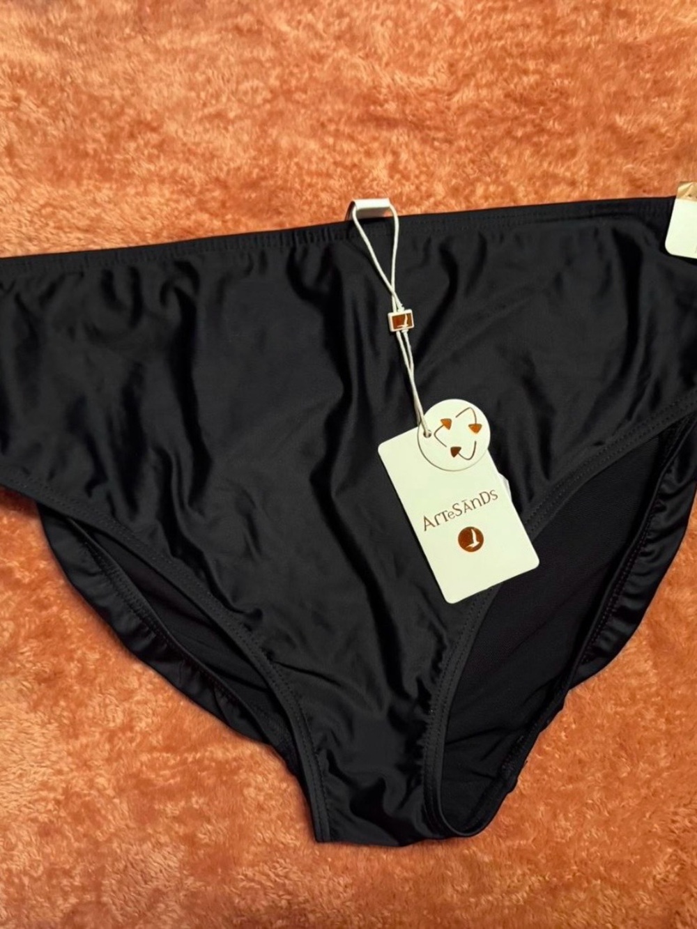 NWT Monet Black Bikini Bottoms